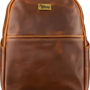 Gibson Lifton Leather Backpack - Brown Dernière Chance