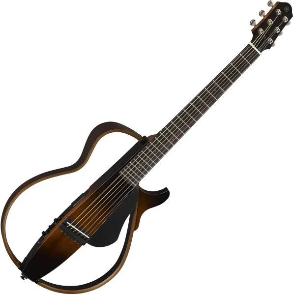 Expédition Rapide Yamaha Silent Guitar Steel String SLG200SII - tobacco brown sunburst