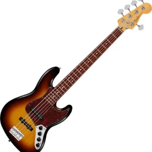 Fender Player II Modified Active Jazz Bass V 5-String (MEX, RW) - 3-color sunburst Haute Qualité