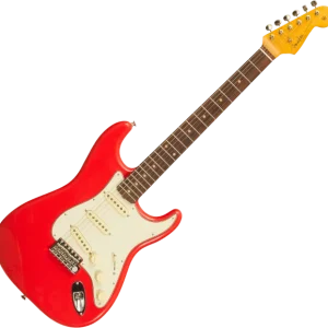 Dernier Modèle Fender American Vintage II 1961 Strat Ltd (USA, RW) 3A Fat 50 - fiesta red