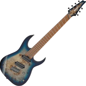 Ibanez Standard RGMS7PB CBS 7-String - cosmic blue starburst Réduction