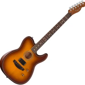 Fender Acoustasonic Standard Telecaster (RW) - honey burst Petit Prix