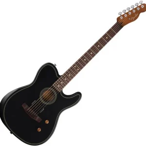 Fender Acoustasonic Standard Telecaster (RW) - black Affaire À Saisir