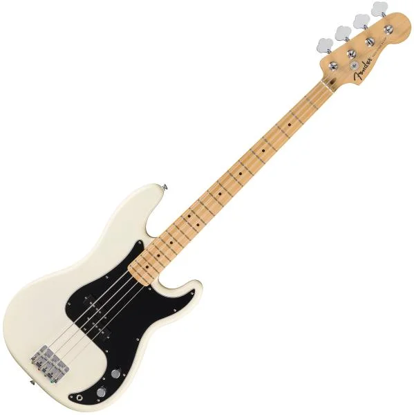 Fender Standard Precision Bass (MN) - olympic white Haute Qualité