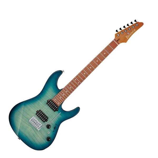Seulement Aujourd'hui Ibanez AZ24S1 Standard - transparent turquoise burst