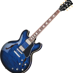 Gibson ES-335 Figured Custom Color - deep ocean burst Marque