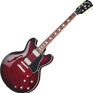 Pas Cher Gibson ES-335 Figured Custom Color - blood moon burst