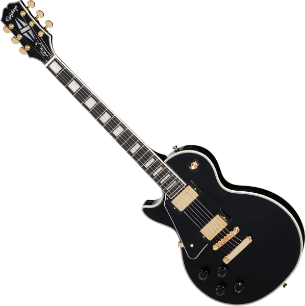 Dernier Modèle Epiphone Original Les Paul Custom LH - ebony