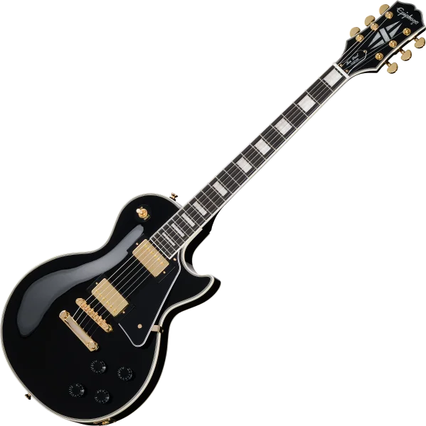 Expédié Aujourd'hui Epiphone IBG Original Les Paul Custom - ebony