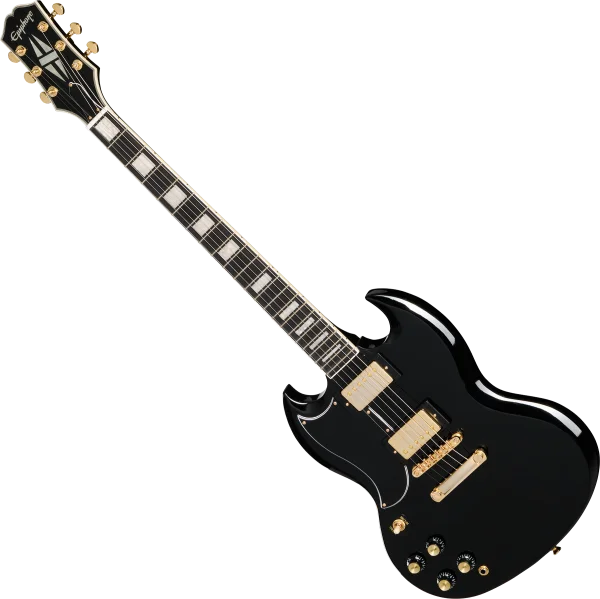 Quantité Limitée Epiphone Modern SG Custom LH - ebony