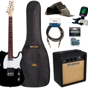 Retour Gratuit Eastone TL70 +Blackstar Debut 10E +Accessories - black