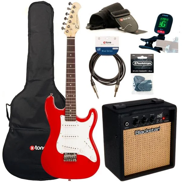 Quantité Limitée Eastone STR MINI +Blackstar Debut 10E +Accessories - red