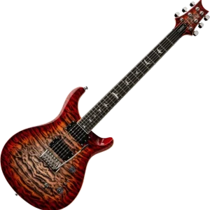 Authentique Prs SE Custom 24-08 Quilt - charcoal cherry burst