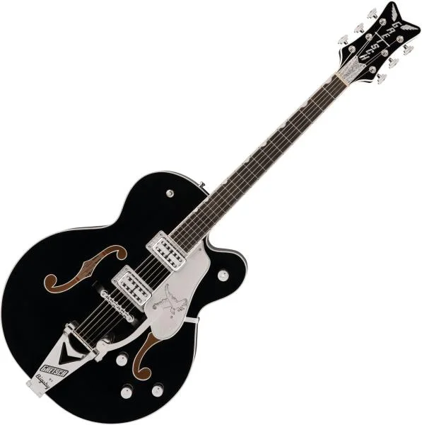 Gretsch Professional Falcon Hollow Body with Bigsby (Japan) - black Meilleur Choix