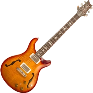 Prs USA Hollowbody II Piezo 230365749 - dark cherry burst Acheter Direct