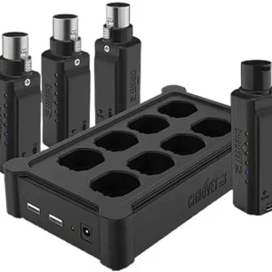 Prix Promo Chauvet dj D-Fi XLR Pack (3 RX, 1 TX and 1 Multi Charger)