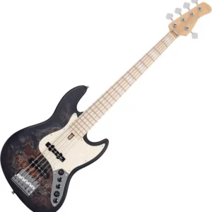 Soldes Sire Marcus Miller V7 Ash Reissue 5ST 5-String - transparent black satin