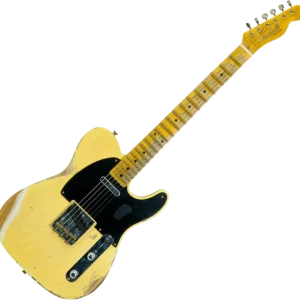 Dernier Modèle Fender Custom Shop 1953 Telecaster R126760 - heavy relic nocaster blonde
