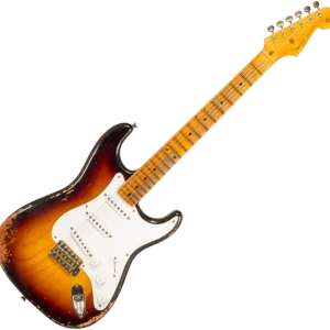 Fender Custom Shop 70th Anniversary 1954 Stratocaster Ltd XN4887 - heavy relic 2-color sunburst Must-Have
