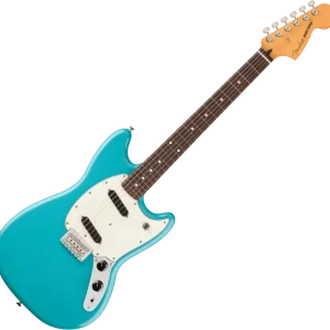 Prix Bas Fender Player II Mustang (MEX, RW) - aquatone blue