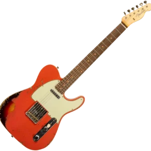 Offre Du Jour Fender Custom Shop 1960 Telecaster Custom - heavy relic tahitian coral o. 3-color sunburst