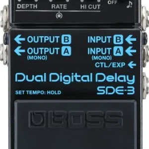 Expédition Rapide Boss SDE-3 Dual Digital Delay