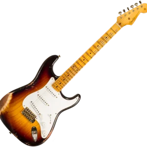 Commander Vite Fender Custom Shop 70th Anniversary 1954 Stratocaster Ltd XN4888 - heavy relic 2-color sunburst