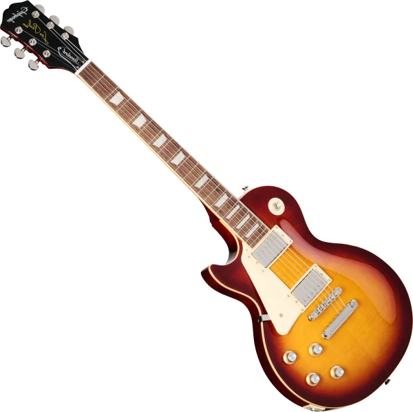 Pas Cher Epiphone Original Les Paul Standard 60s Figured LH - iced tea burst