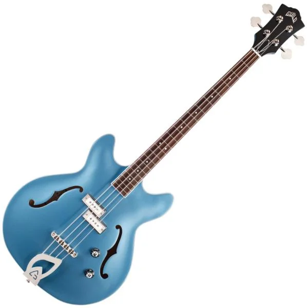 Guild Newark St. Collection Starfire Bass I - pelham blue Retour Gratuit