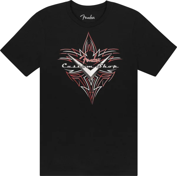 Commander Maintenant Fender Custom Shop Pinstripe - Black - L