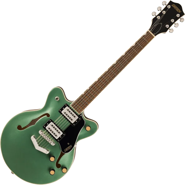 Nouveauté Gretsch G2655 Streamliner Center Block Jr. Double-Cut with V-Stoptail - steel olive