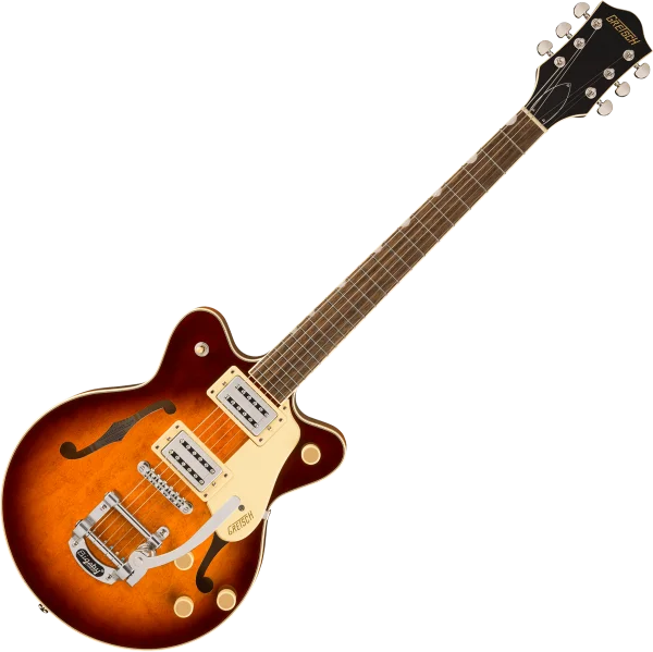 Soldes Gretsch G2655T Streamliner Center Block Jr. Double-Cut with Bigsby - forge glow
