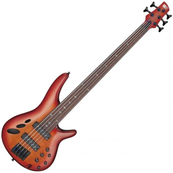 Livraison Express Ibanez Workshop SRD900F BTL Fretless Piezo 5-String - brown topaz burst low gloss