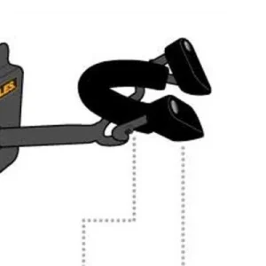 Hercules stands DSP57SB Support Mural Violon Meilleur Prix