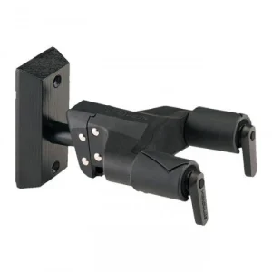 Solde Hercules stands SUPPORT MURAL GUITARE BOIS NOIR PLUS