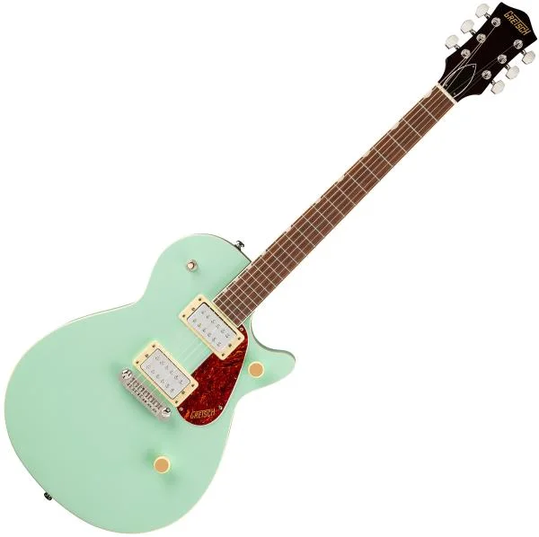 Gretsch Streamliner Jet Club Single-Cut with Wraparound - mint metallic Soldes