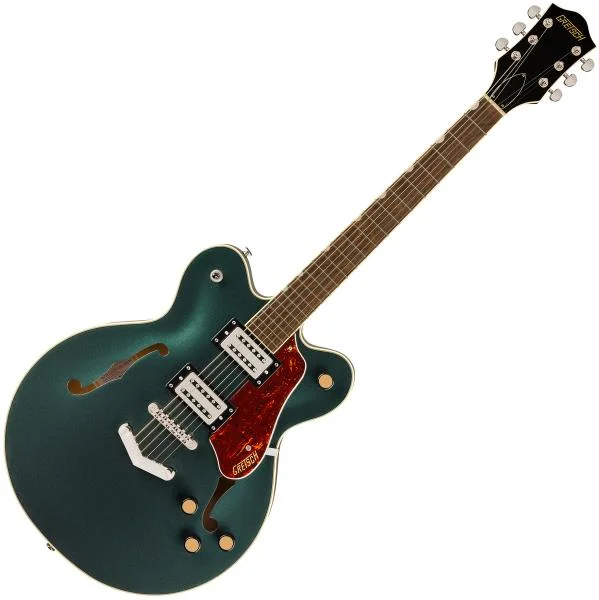 Seulement Aujourd'hui Gretsch Streamliner Center Block Double-Cut G2622 V-Stoptail - cadillac green
