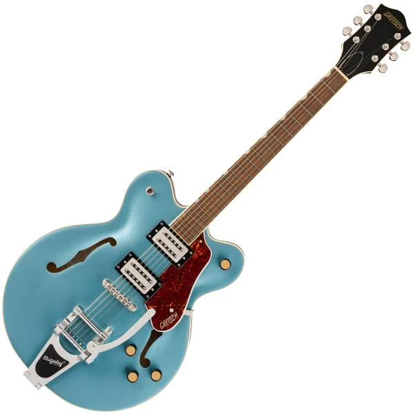 Achetez Aujourd'hui Gretsch Streamliner Center Block Double-Cut G2622T Bigsby - arctic blue