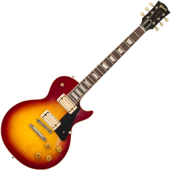 Gibson Custom Shop Jeff Beck YardBurst 1959 Les Paul Standard YB010 - murphy lab aged dark cherry sunburst Prix Bas