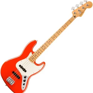 Fender Player II Jazz Bass (MEX, MN) - coral red Réduction