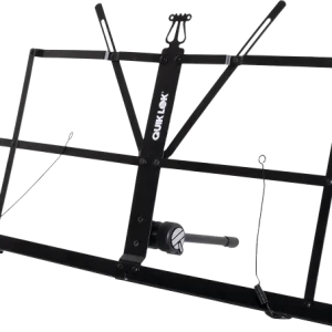 Quiklok Pupitre de table pliable - Acier noir Authentique