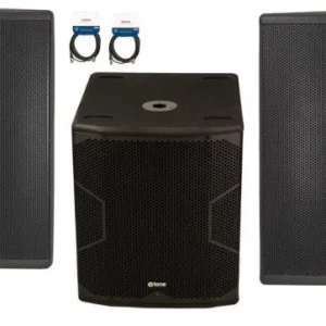 Offre Exclusive X-tone XTS-15 x 2 + XTS-SUB + XLR / XLR 6M