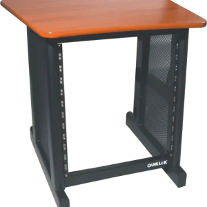 Produit De Marque Quiklok Stand rack 12U - cerisier