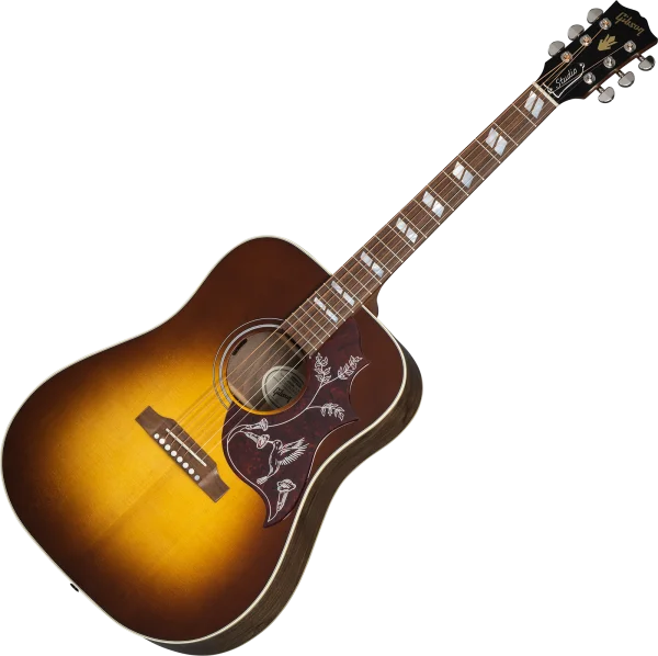 Meilleur Prix Gibson Hummingbird Studio Walnut - satin vintage sunburst