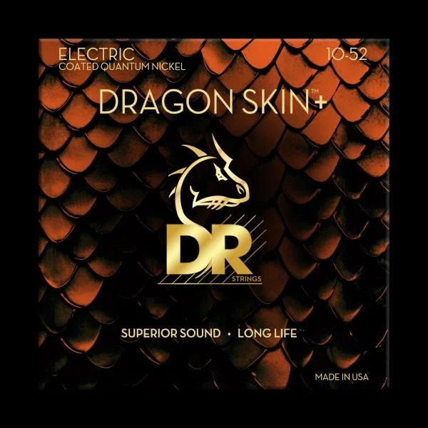 Offre Du Jour Dr DRAGON SKIN+ Core Technology Coated Wrap 10-52 - jeu de 6 cordes