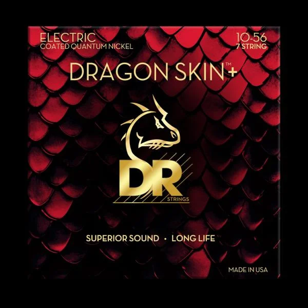 Dr DRAGON SKIN+ Core Technology Coated Wrap 10-56 - jeu de 7 cordes Top Vente