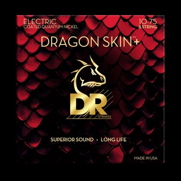 Produit De Marque Dr DRAGON SKIN+ Core Technology Coated Wrap 10-75 - jeu de 8 cordes