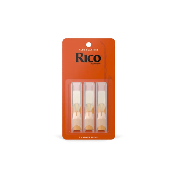 Offre Limitée D‘addario Boîte de 10 anches Rico clarinette alto force 3