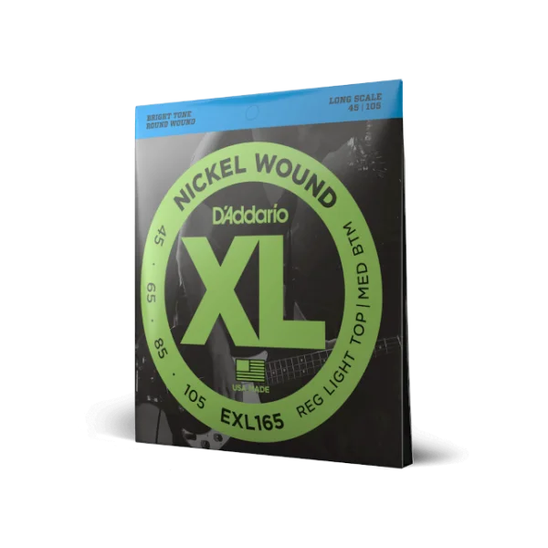 D‘addario XL 45-105 LONG SCALE - PACK DE 2 - jeu de 4 cordes Prix Promo