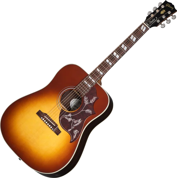 Bon Marché Gibson Hummingbird Studio Rosewood - satin rosewood burst